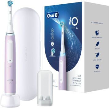 Oral B iO Series Elektrische Zahnbürste in lavender