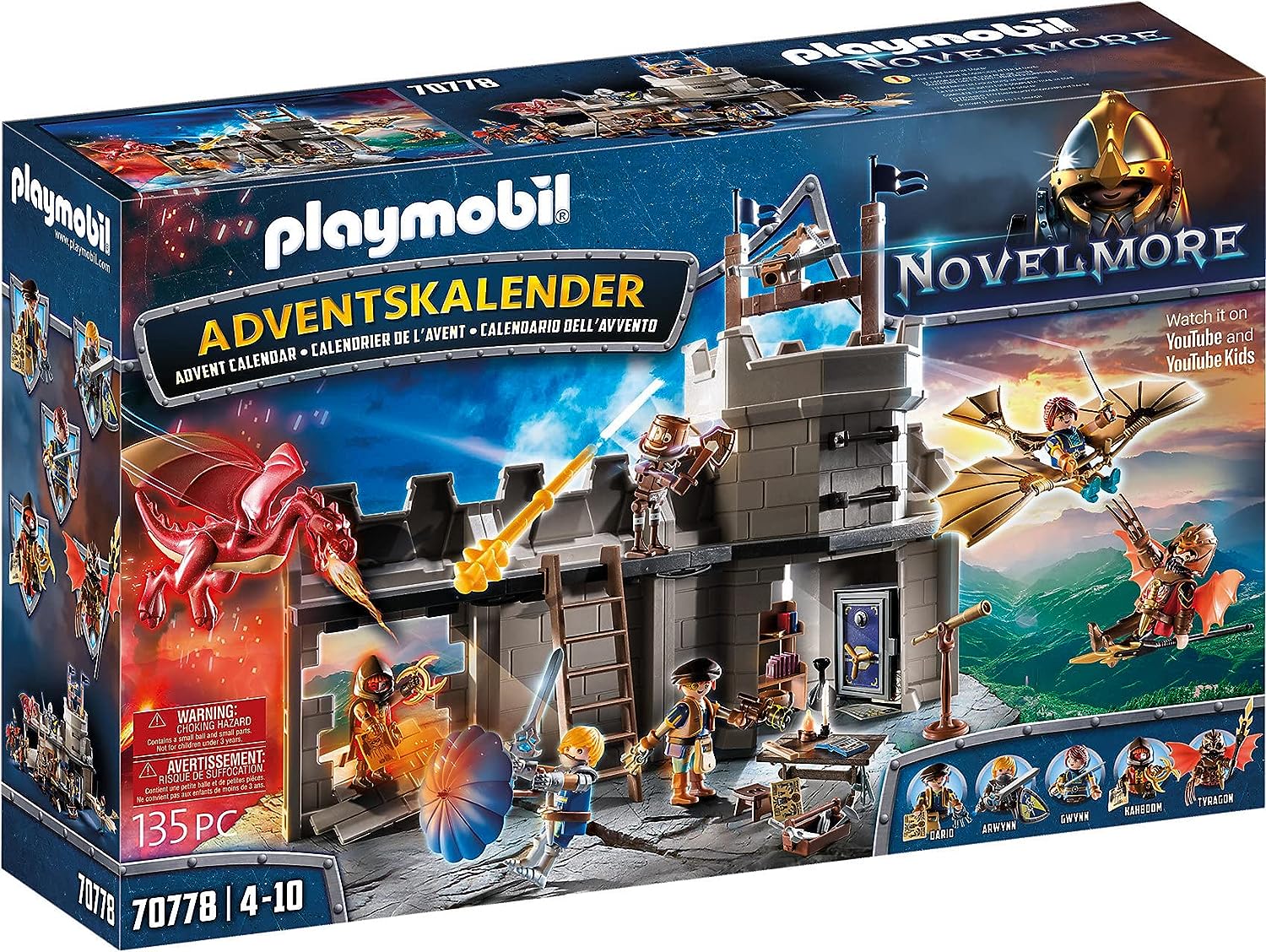 Playmobil Adventskalender Novelmore Darios Werkstatt Spielset