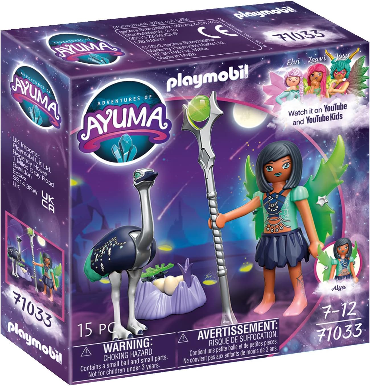 Playmobil Adventures Of Ayuma Moon Fairy Mit Seelentier