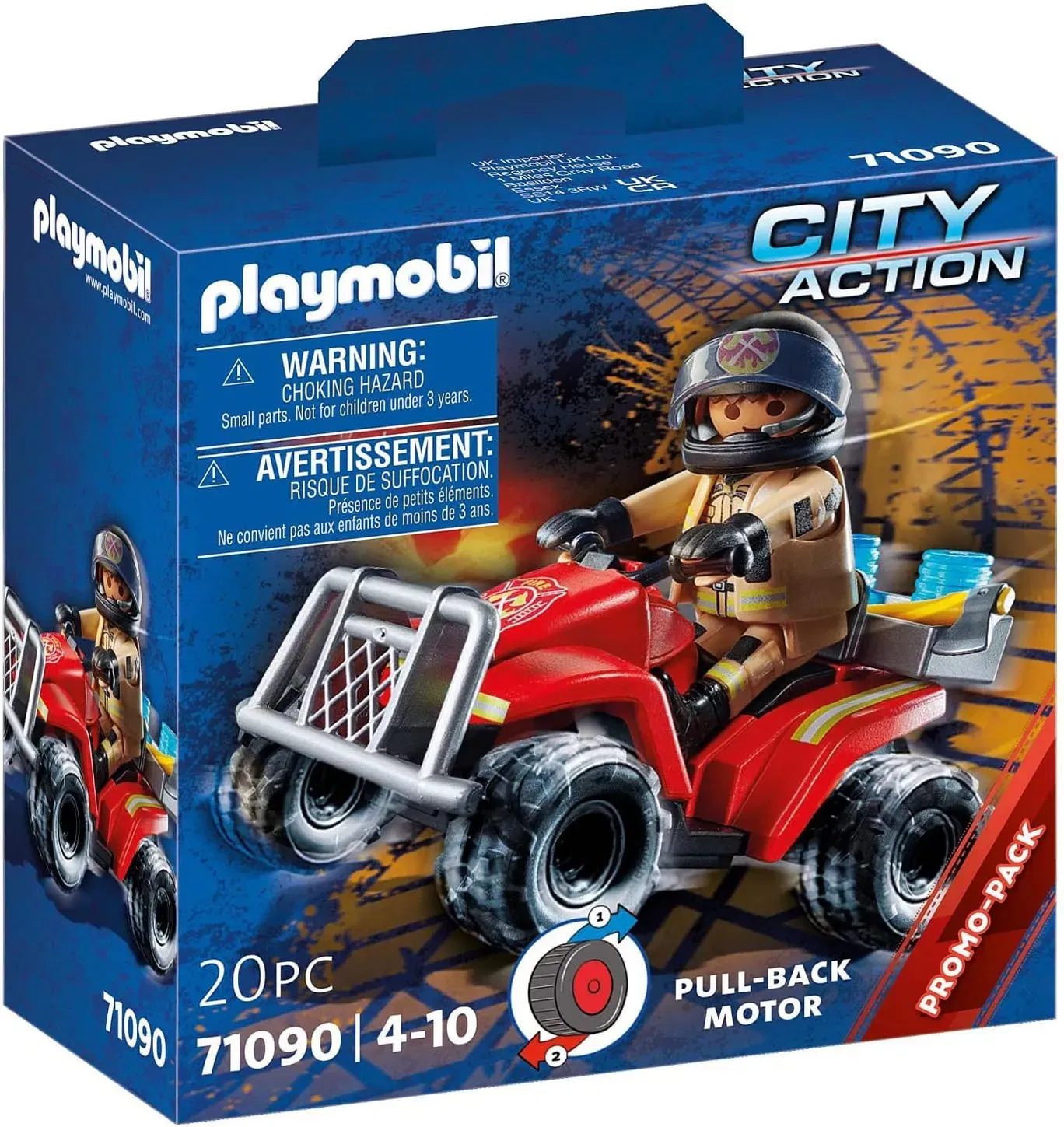 Playmobil City Action 71090 Feuerwehr-Speed Quad