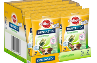 Pedigree DentaStix Daily Fresh Zahnpflegesnack für kleine Hunde –