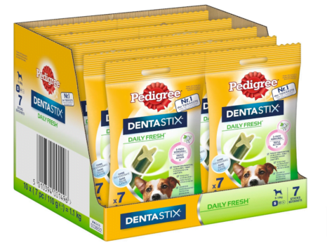 Pedigree DentaStix Daily Fresh Zahnpflegesnack für kleine Hunde –