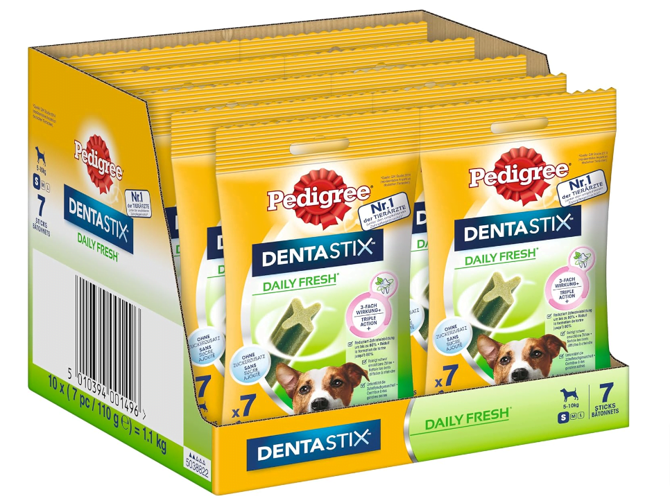 Pedigree Dentastix Daily Fresh Zahnpflegesnack Für Kleine Hunde –