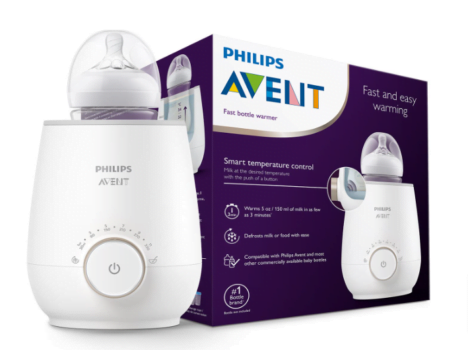 Philips Avent Flaschenwärmer für schnelles und gleichmäßiges Erwärmen