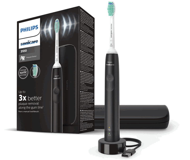 Philips Sonicare Series Elektrische Schallzahnbürste Mit Drucksensor