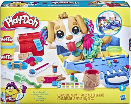 Play Doh F Tierarzt Spielset mit Spielzeughund