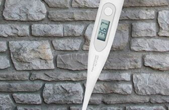 ProfiCare Fieberthermometer für Babys (schnelles Messergebnis mit farbiger Fieberampel)