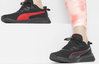 Puma Flyer Lite Mesh black for all time red