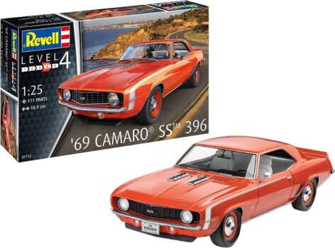 REVELL ' Camaro SS originalgetreuer Modellbausatz für Fortgeschrittene