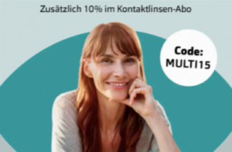 Rabatt auf iWear Kontaktlinsen