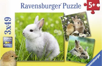 Ravensburger Kinderpuzzle Niedliche Häschen ( Teile)