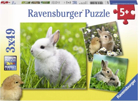 Ravensburger Kinderpuzzle Niedliche Häschen ( Teile)