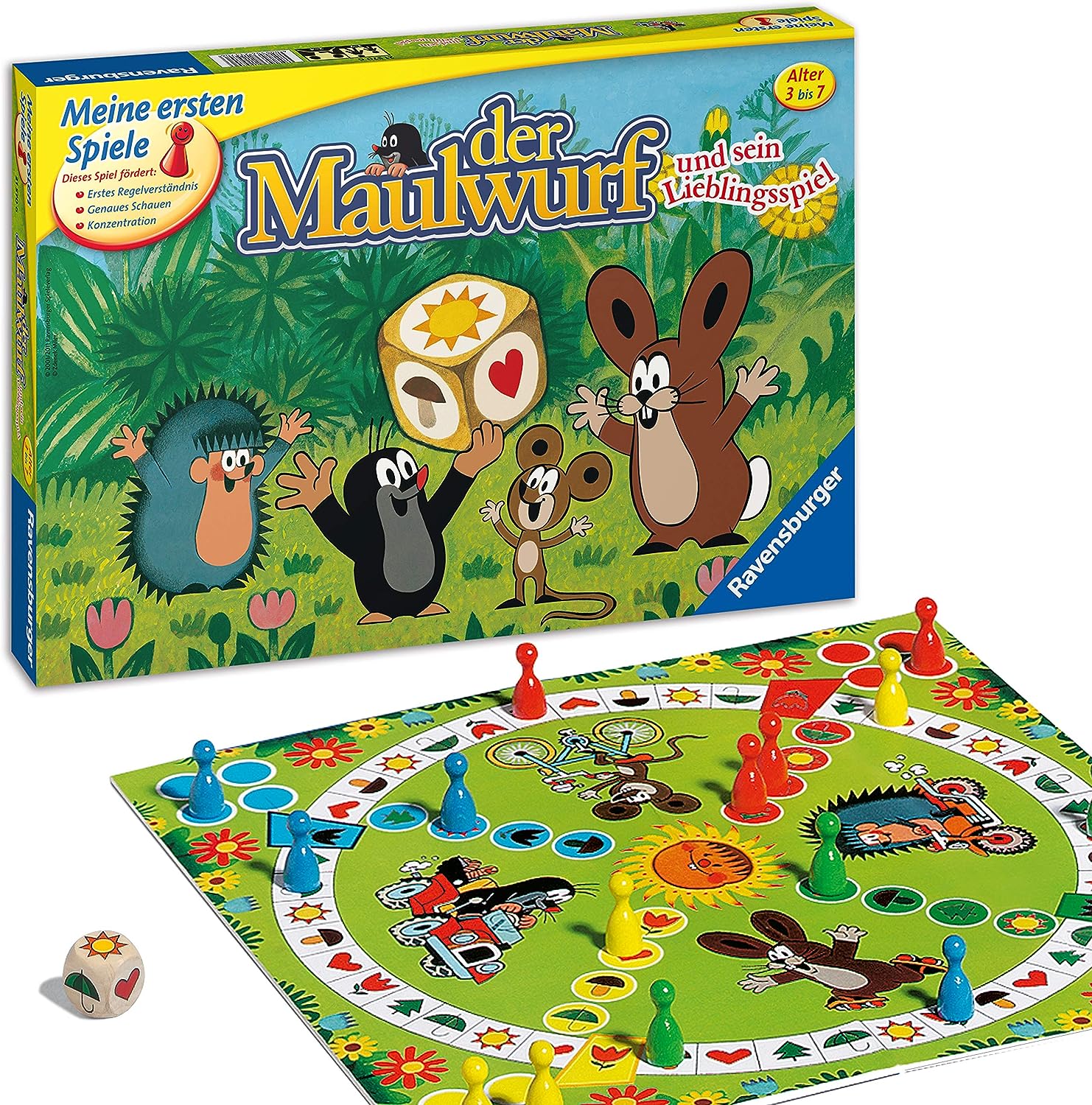 Ravensburger Kinderspiele Der Maulwurf Und Sein Lieblingsspiel