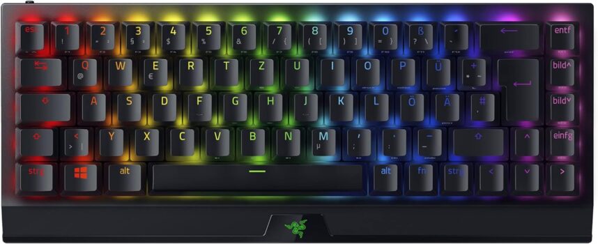 Razer BlackWidow V Mini Hyperspeed Razer Yellow Switch Wireless Gaming Tastatur