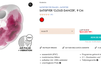 Satisfyer Cloud Dancer Druckwellenvibrator