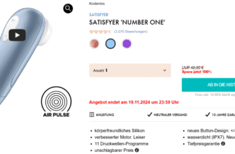 Satisfyer Number One Druckwellenvibrator