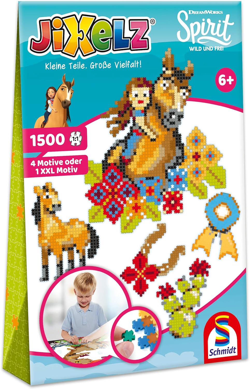 Schmidt Spiele Jixelz Spirit ( Teile, Motive) Kinder Bastelset