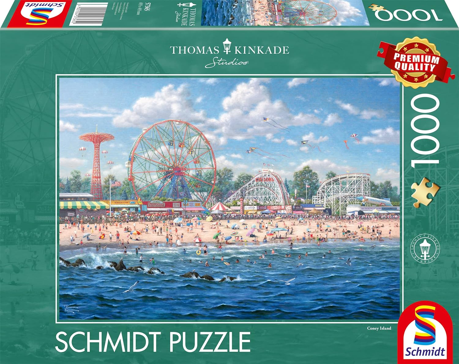 Schmidt Spiele Thomas Kinkade Coney Island Puzzle (. Teilig)