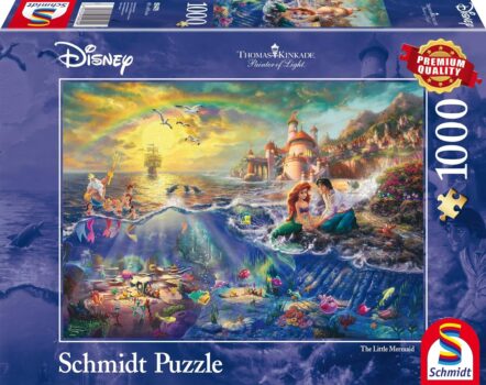 Schmidt Spiele Thomas Kinkade Disney Arielle Puzzle (. Teile)