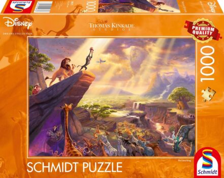 Schmidt Spiele Thomas Kinkade Disney König der Löwen Puzzle