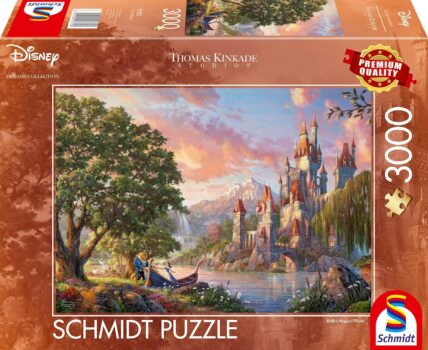 Schmidt Spiele Thomas Kinkade Studios Belle's magische Welt Puzzle (. Teile)