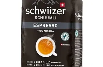 Schwiizer Schüümli Espresso Ganze Kaffeebohnen (1kg) ab 15,83 € inkl. Prime-Versand