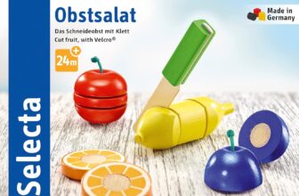 Selecta Obstsalat ( Teile) Schneidwerkezug aus Holz