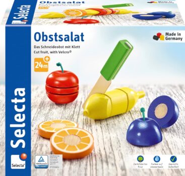 Selecta Obstsalat ( Teile) Schneidwerkezug aus Holz