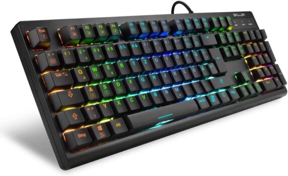 Sharkoon Skiller SGK Red RGB Mechanische Tastatur