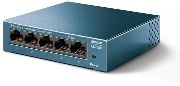 TP Link LSG Ports oder LSG Port Gigabit Netzwerk Switch (Metallgehäuse, unmanaged)