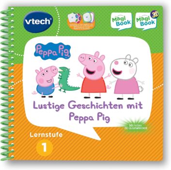 Vtech MagiBook Lernstufe Lustige Geschichten mit Peppa Pig Lernbuch