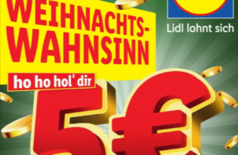 Weihnachtswahnsinn ho ho hol dir € Rabatt Lidl Deutschland