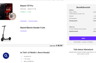 Xiaomi T Pro + Xiaomi Electric Scooter Lite + o Mobile L Boost GB G