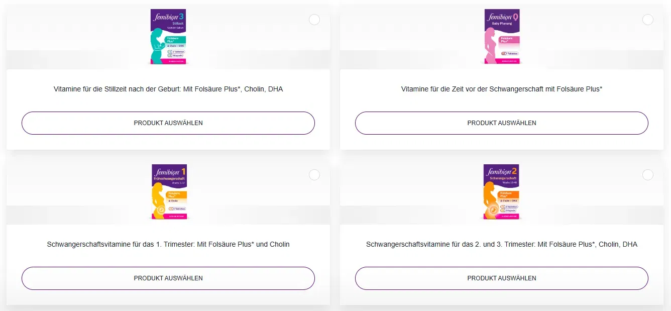 Account Femibion De