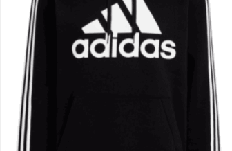 adidas Hoodie Box Logo S Fleece schwarz weiß Fussball Shop