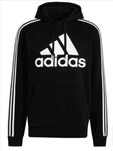 Adidas Hoodie Box Logo S Fleece Schwarz Weiß Fussball Shop