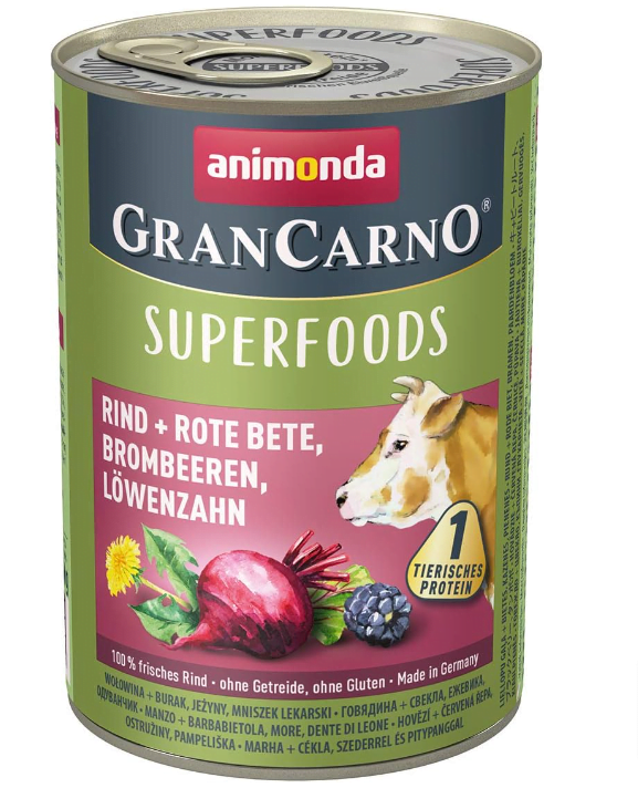 Animonda Gran Carno Adult Superfoods Hundefutter