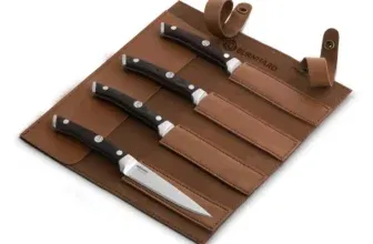 BURNHARD Steakmesser-Set mit Pakka-Holzgriff (4-teilig) für 35,47 € inkl. Versand statt 44,90 € 🍽️