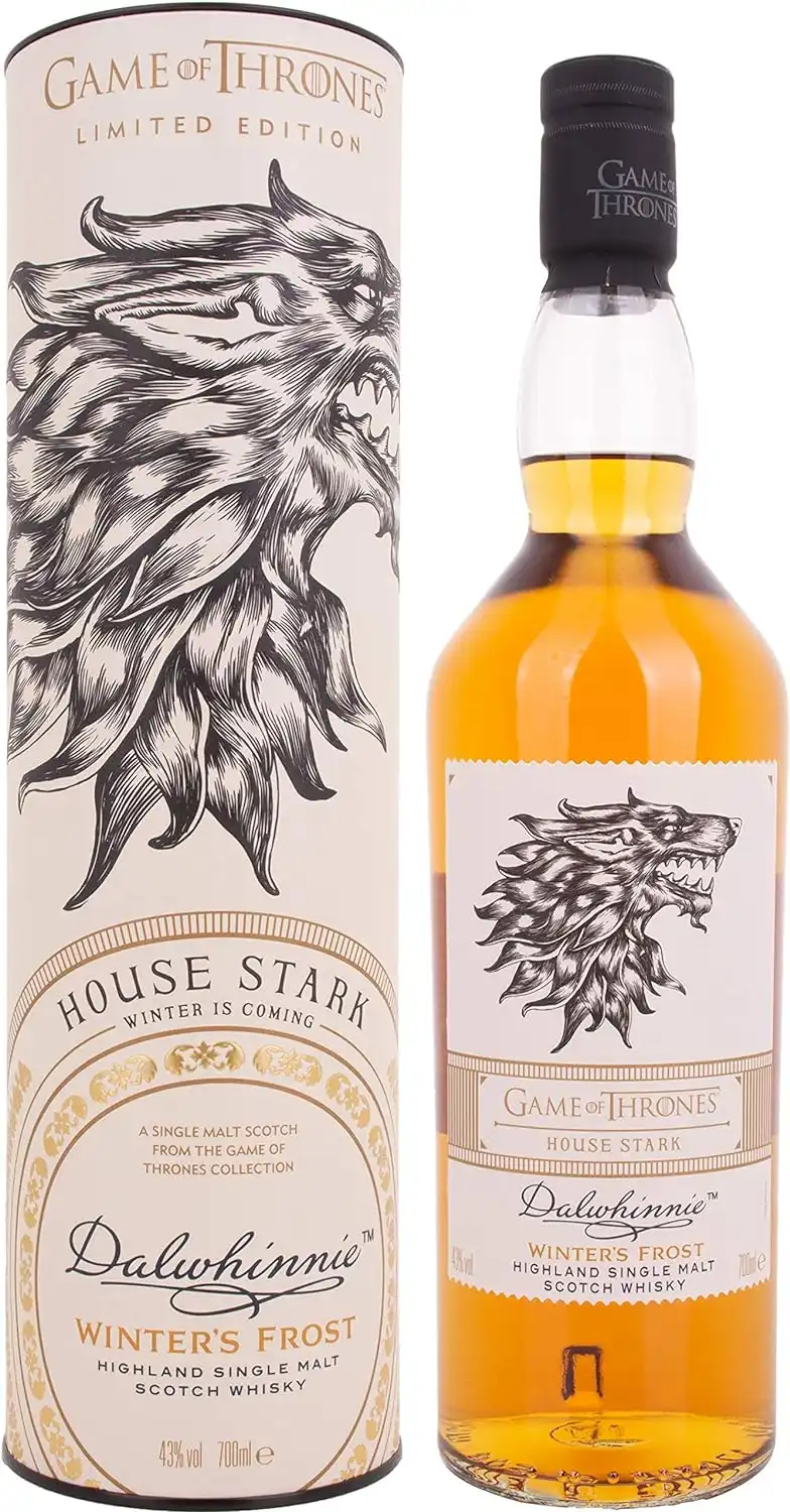 Dalwhinnie Winter’s Frost House Stark Game of Thrones Limited Edition Whisky für 54,99€ inkl. Prime-Versand statt 70,67€
