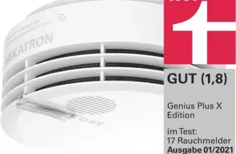 Hekatron Rauchmelder Genius Plus X – Edition 2021 für 26,99 € inkl. Prime-Versand statt 39,99 € 🔥