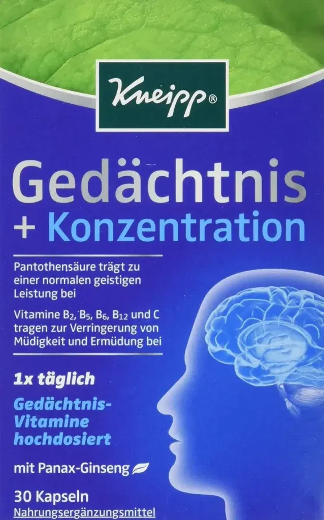 Kneipp Gedächtnis Und Konzentration (30 Kapseln) Für 4,15€ Inkl. Prime-Versand Statt 6,19€