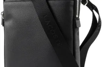 Lacoste Gael Herren Schultertasche in Schwarz für 51,95€ inkl. Versand statt 63€ 👜