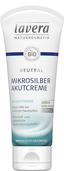 Lavera Neutral Akutcreme Mit Mikrosilber