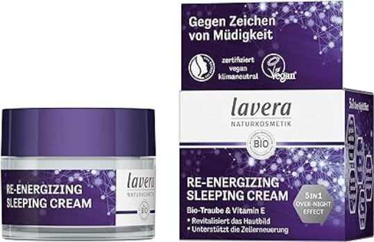 lavera Re Energizing Sleeping Cream