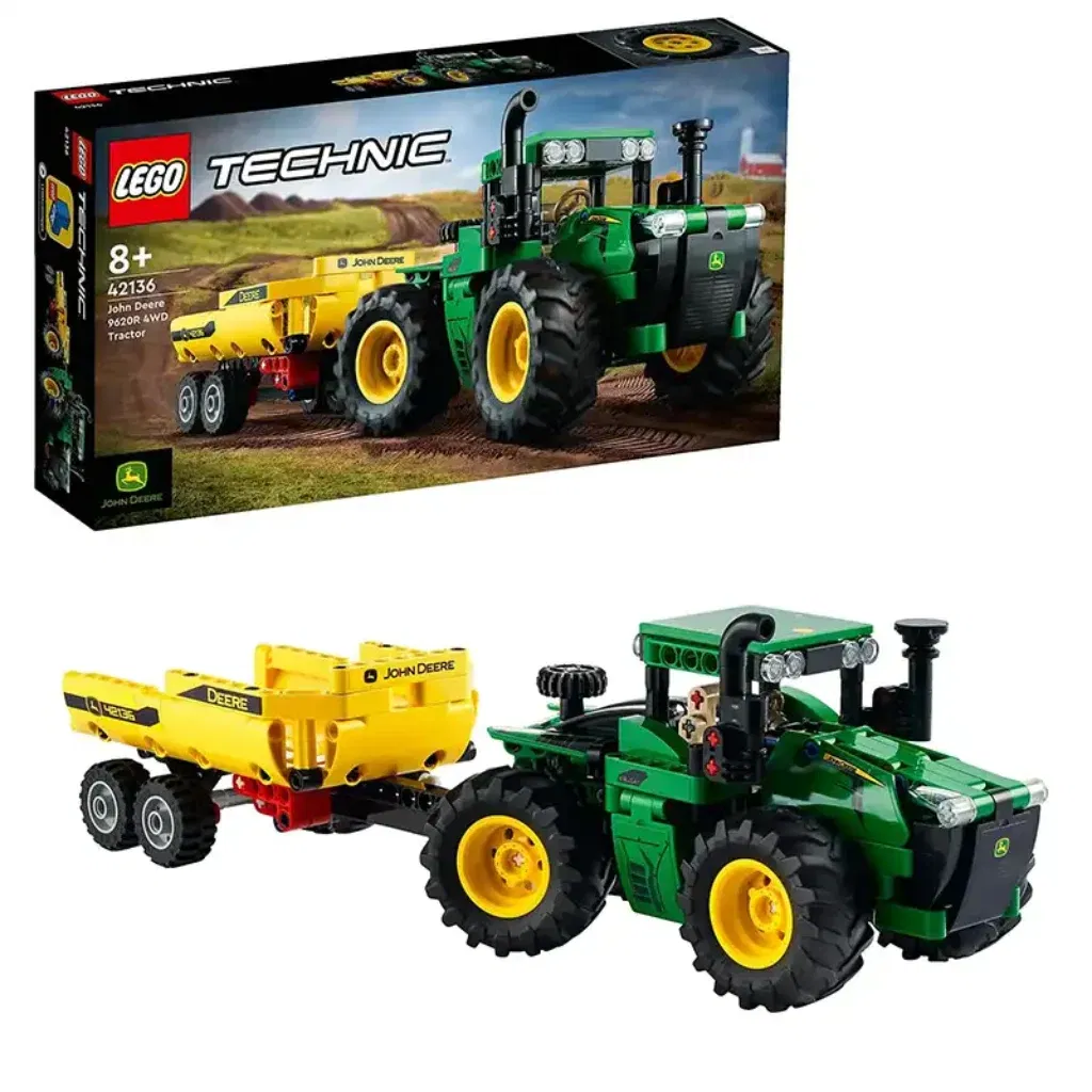 Lego Technic 42136 John Deere 9620R 4Wd Tractor Bausatz Für 16,99 € Inkl. Versand Statt 21,99 € 🚜💥