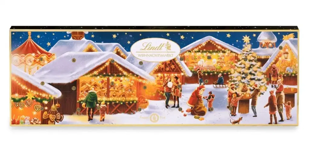 Lindt Weihnachtsmarkt Adventskalender 2023 (250G) Für 18,49€ Inkl. Prime-Versand Statt Für 25,94€ 🍫🎄