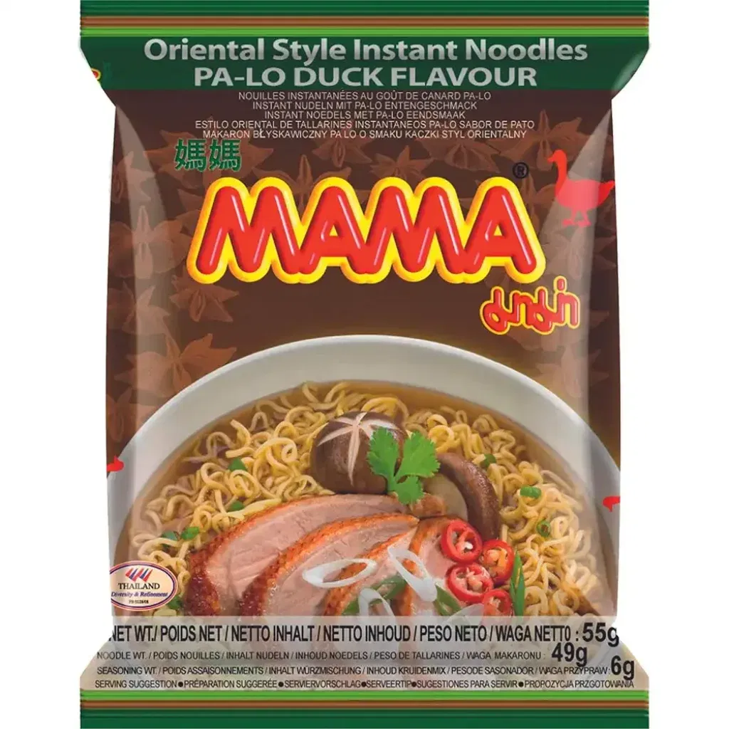 Mama Instant Nudeln Pa-Lo Ente - 30Er Pack Für 16,31€ Inkl. Prime-Versand Statt 20,70€