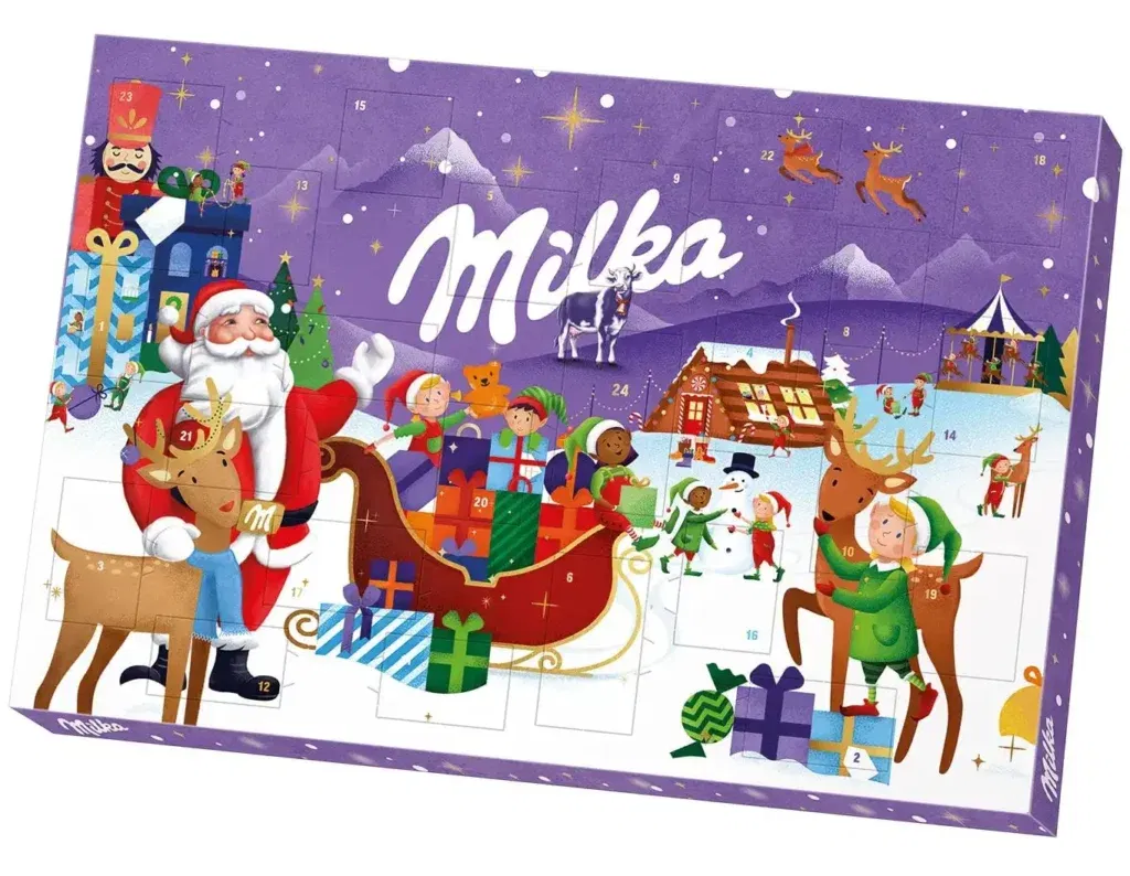 Milka Adventskalender 200G (100% Alpenmilch) Für 6,69€ Inkl. Versand Statt 13,49€