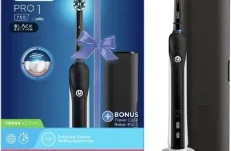 Oral-B Pro 1 750 Black Edition Elektrische Zahnbürste mit Reiseetui für 29,99 € inkl. Prime-Versand statt 38,95 €