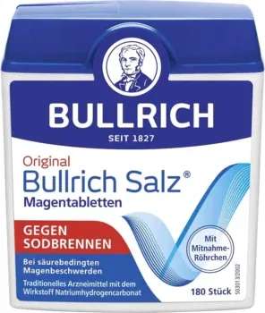 Original Bullrich Salz® für schnelle Hilfe bei Sodbrennen - 180 Tabletten für 2,24 € statt 3,95€ 🌿